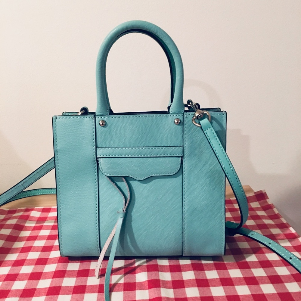 rebecca minkoff Mint  M.A.B tote mini bag